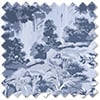 Ted Baker Landscape, Navy - Twist&Fit Roman Blind